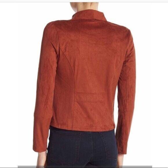 VIGOSS Faux Suede Wrap Jacket Size XS New with Tags - Picture 3 of 6
